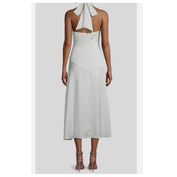 Aidan by Aidan Mattox Halter Midi Dress - Picture 2 of 16